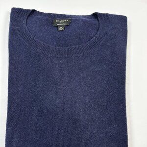Talbots Indigo Blue 100% Cashmere Crew Neck Pullover Sweater – Petite M